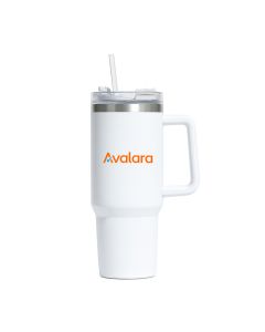 Tumbler Cup with Straw