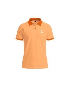 Avalara Gents Orange Collared T-shirt