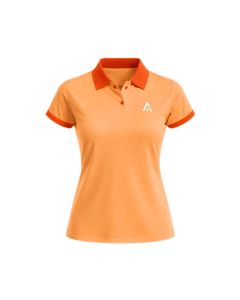 Avalara Ladies Orange Collared T-shirt